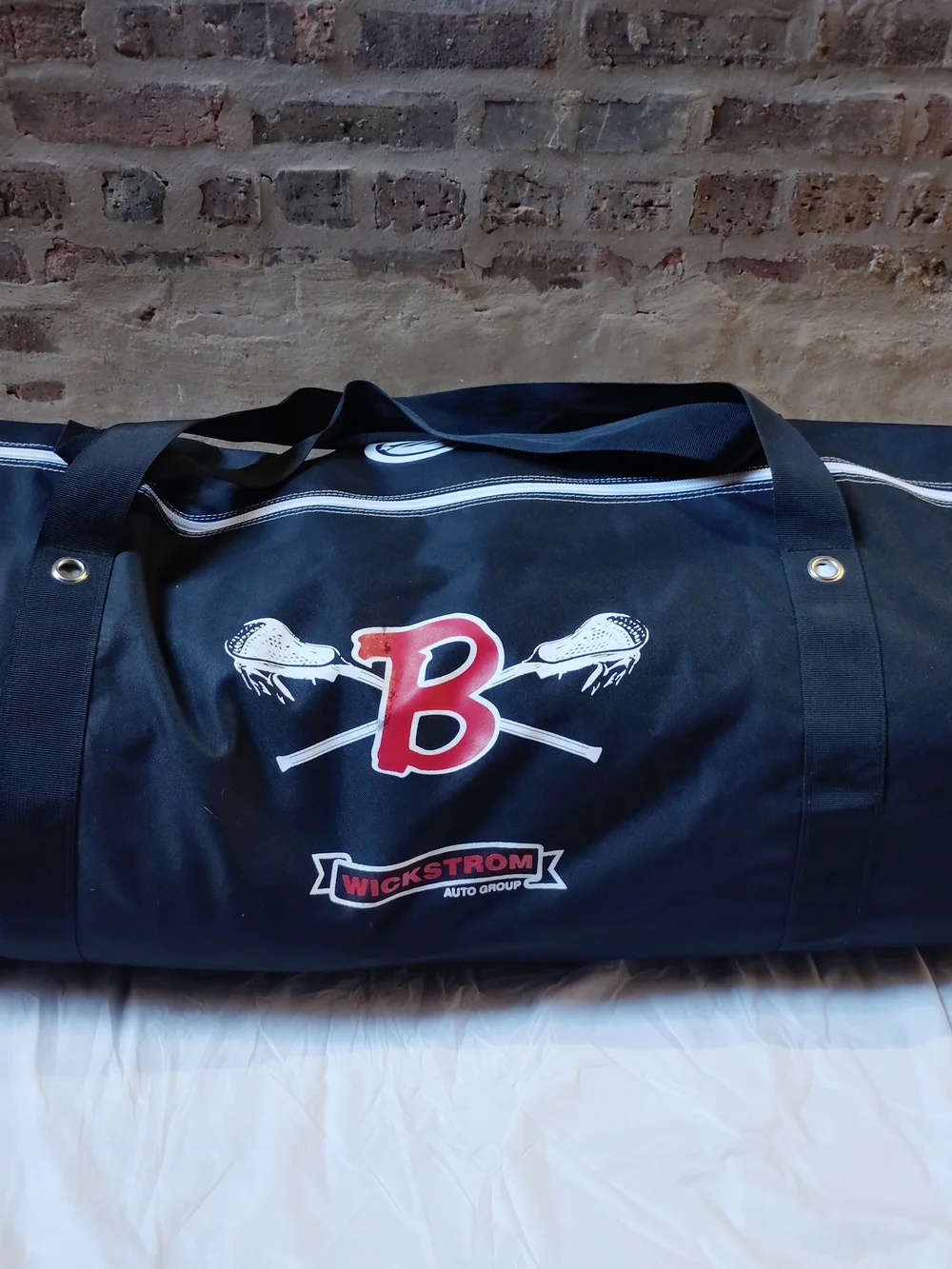 Maverik XL Monster Lacrosse Black Duffel Bag - Lacrosse Gear